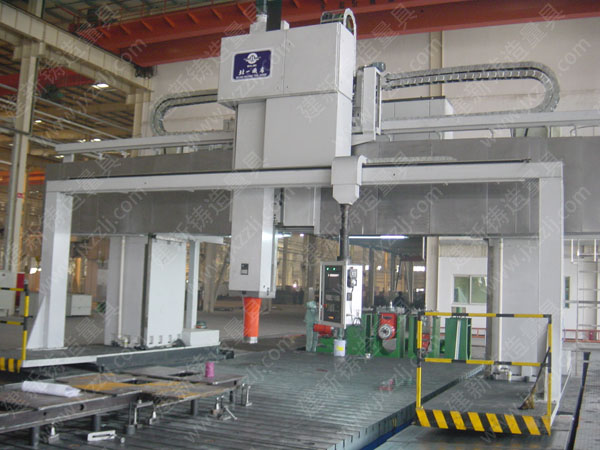 機床工作臺安裝使用現場